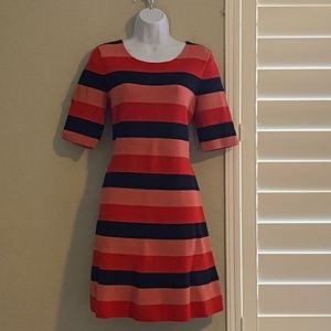 Ann Taylor Striped Dress